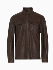 AllSaints Brown Ivan Jacket - Image 7 of 7