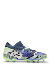 Puma Grey Boys FUTURE 7 MATCH FG/AG Football Boots - Image 1 of 6