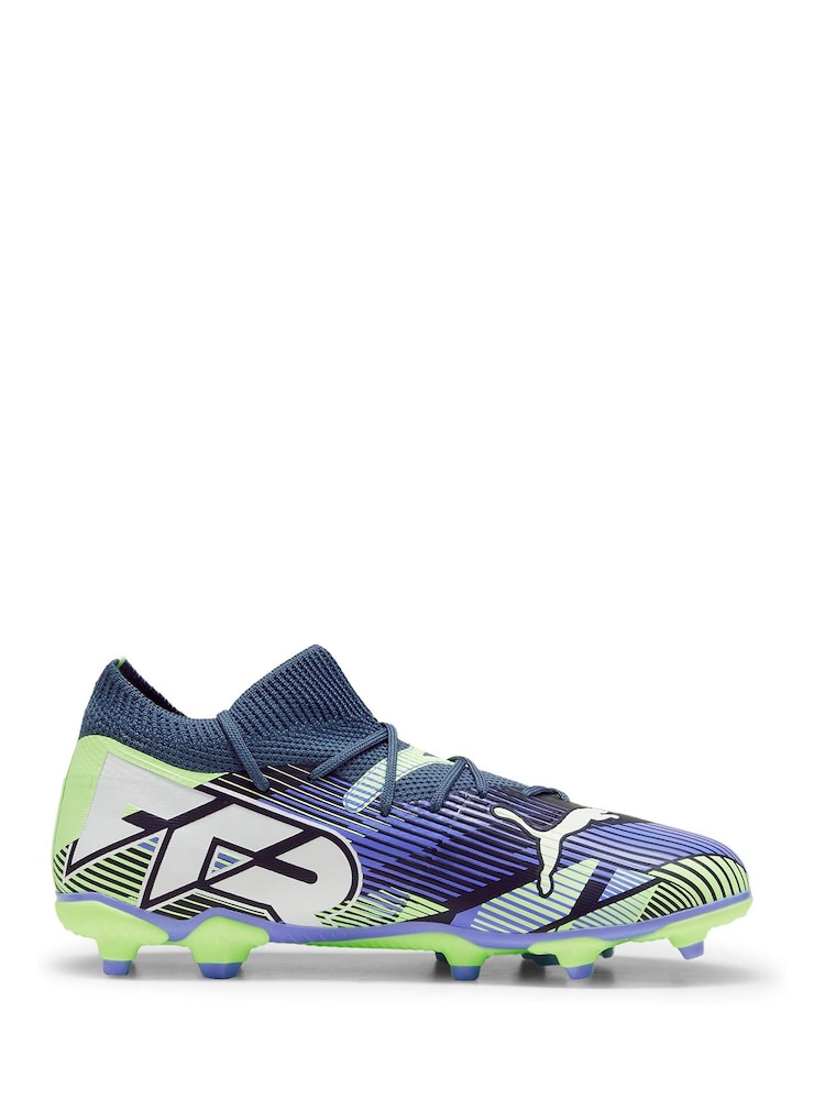 Puma Grey Boys FUTURE 7 MATCH FG/AG Football Boots - Image 1 of 6