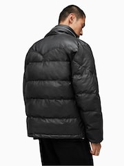 AllSaints Black Altair Puffer Jacket - Image 2 of 9
