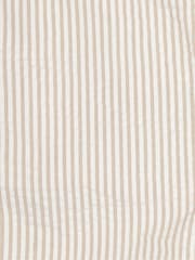 JoJo Maman Bébé Natural Seersucker Stripe Shorts - Image 3 of 4