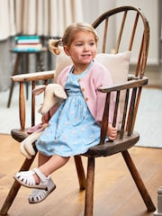 JoJo Maman Bébé Blue Duck Floral Summer Dress - Image 2 of 6