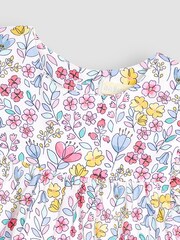 JoJo Maman Bébé White Meadow Floral Blouse - Image 2 of 3