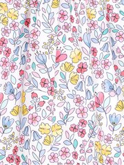 JoJo Maman Bébé White Meadow Floral Blouse - Image 3 of 3