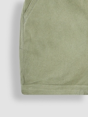 JoJo Maman Bébé Khaki Green Twill Chino Shorts - Image 3 of 3