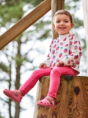 Розовые с клубникой - Трикотажный свитшот с принтом JoJo Maman Bébé - Изображение 1 из 4