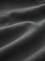 Grey Dark Linen Viscose Drawstring Trousers - Image 12 of 12