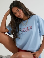 Skinnydip Blue Club California T-Shirt - Image 3 of 5