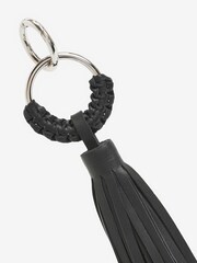 Black Leather Tassel Keyring - Image 3 of 3