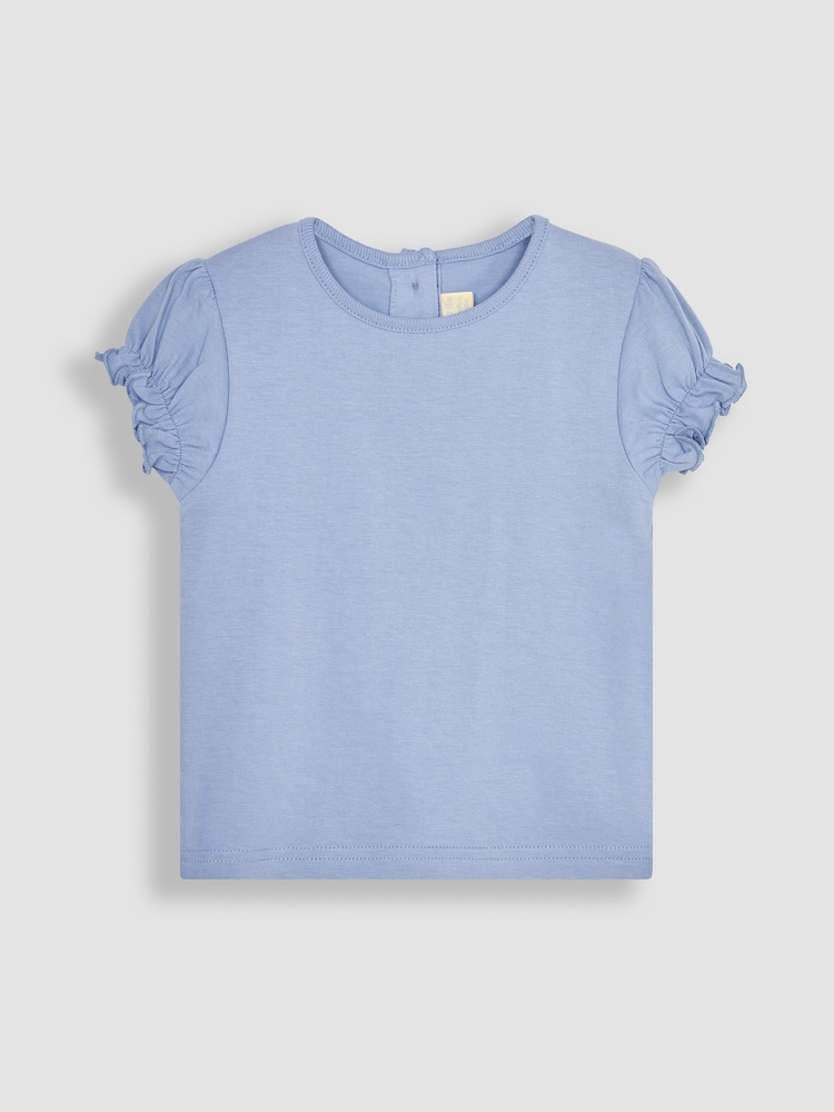 JoJo Maman Bébé Lilac Purple Pretty T-Shirt - Image 1 of 3