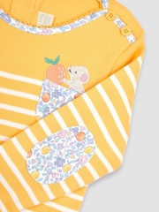 Желтая мышь - Топ в бретонскую полоску с карманами JoJo Maman Bébé - Изображение 5 из 5