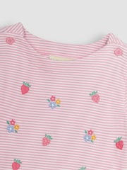 Camiseta con bordado de Jojo Maman Bébé - Imagen 2 de 3