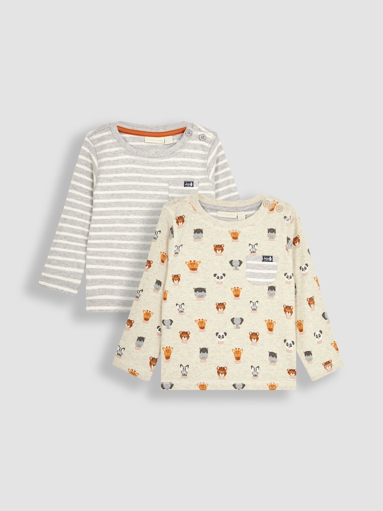Komplet 2 majic s potiskom Jojo Maman Bébé - Slika 1 iz 3