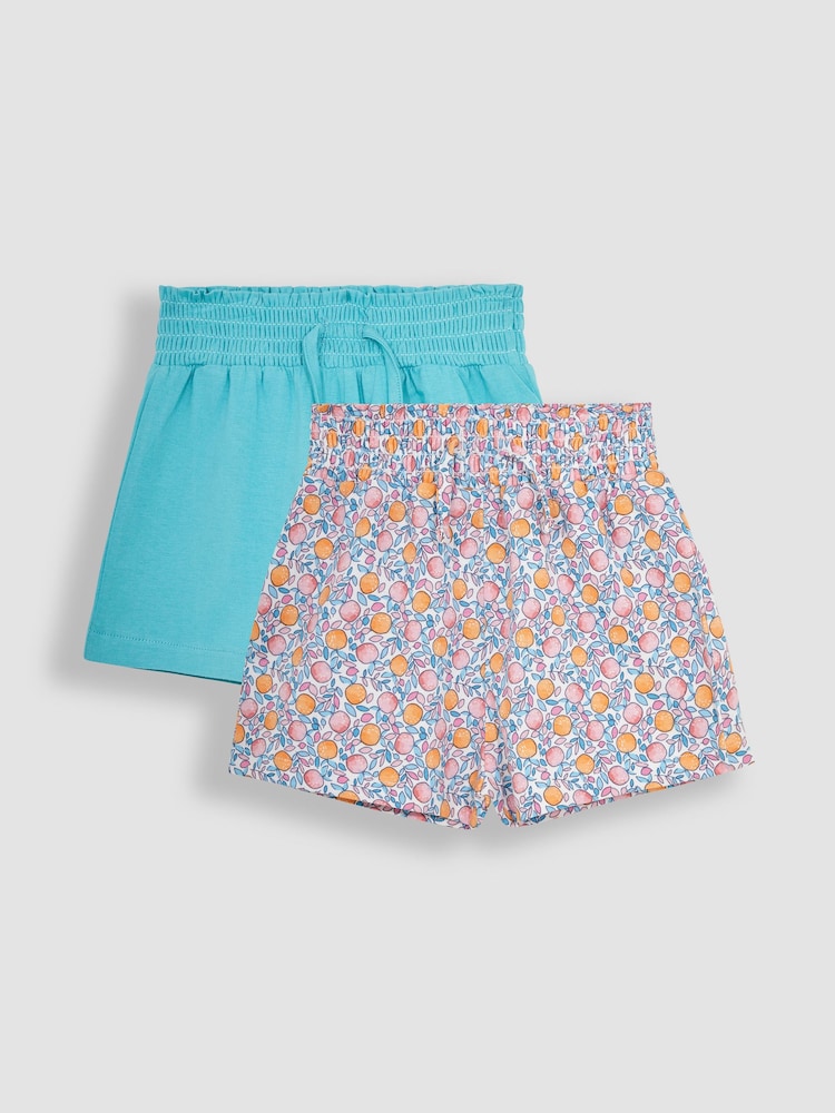JoJo Maman Bébé 2-Pack Pretty Shorts - Image 1 of 6