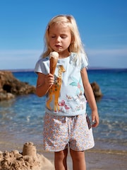 JoJo Maman Bébé 2-Pack Pretty Shorts - Image 3 de 6