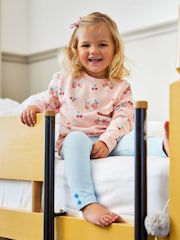 Кораллово-розовый персиковый и вишневый - Трикотажный свитшот с принтом JoJo Maman Bébé - Изображение 1 из 3