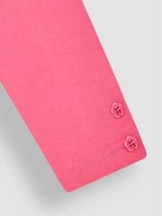 JoJo Maman Bébé Coral Strawberry Ditsy Floral & Pink 2-Pack Leggings - Image 5 of 6