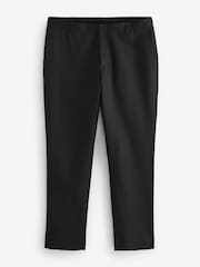 Noir - Slim Fit (Slim Fit) - Lot de 2 pantalons intelligents unis sur le devant - Image 7 de 10