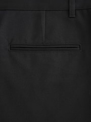 Noir - Slim Fit (Slim Fit) - Lot de 2 pantalons intelligents unis sur le devant - Image 9 de 10