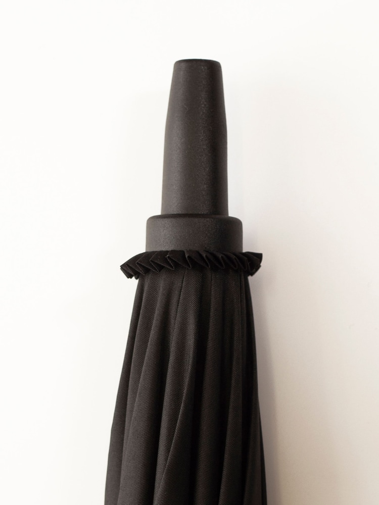 Calvin Klein Golf Black Solid Colour Vented Umbrella - Image 2 of 5