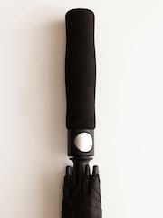 Calvin Klein Golf Black Solid Colour Vented Umbrella - Image 3 of 5