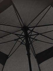 Calvin Klein Golf Black Solid Colour Vented Umbrella - Image 5 of 5