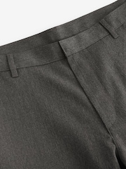 Grau - Reguläre Passform - Elegante Hose ohne Bundfalte - Bild 8 von 10