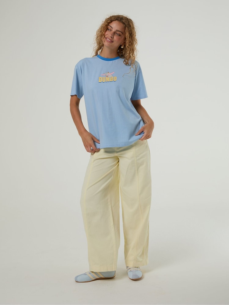 Skinnydip Blue Disney Dumbo Poster T-Shirt - Image 1 of 5 Skinnydip Blue Disney Dumbo Poster T-Shirt - Image 1 of 5