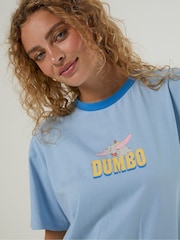 Skinnydip Blue Disney Dumbo Poster T-Shirt - Image 3 of 5