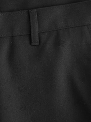Black Slim Fit Plain Front Smart Trousers - Image 9 of 9