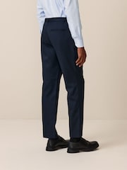 Marineblau/blau - Reguläre Passform - Elegante Hose ohne Bundfalte - Bild 3 von 9
