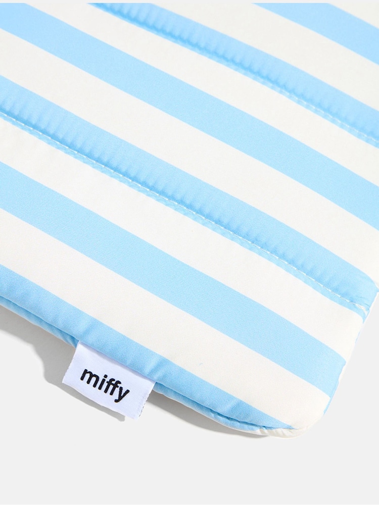 Skinnydip Blue Miffy x Stripe Stamp Laptop Sleeve 14" Bag - Image 5 of 5 Skinnydip Blue Miffy x Stripe Stamp Laptop Sleeve 14" Bag - Image 5 of 5