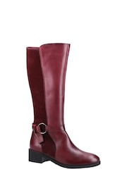 Riva Red Aubrey Boots - Image 3 of 4