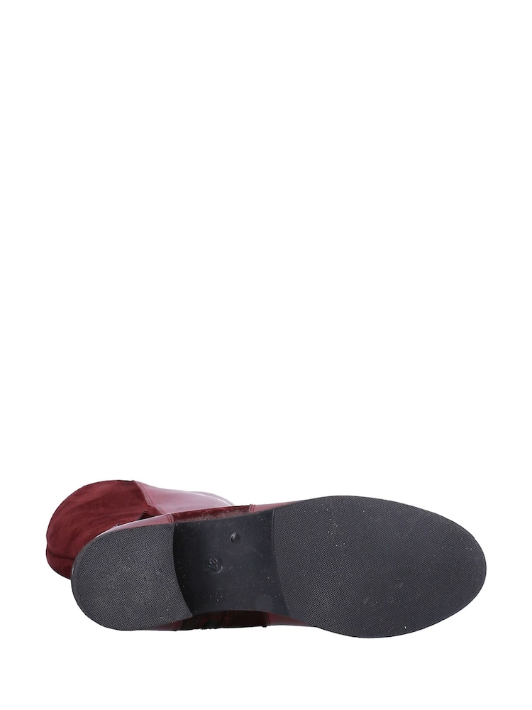 Riva Red Aubrey Boots - Image 4 of 4