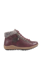 Pavers Knitted Cuff Casual Ankle Boots - Image 1 of 5