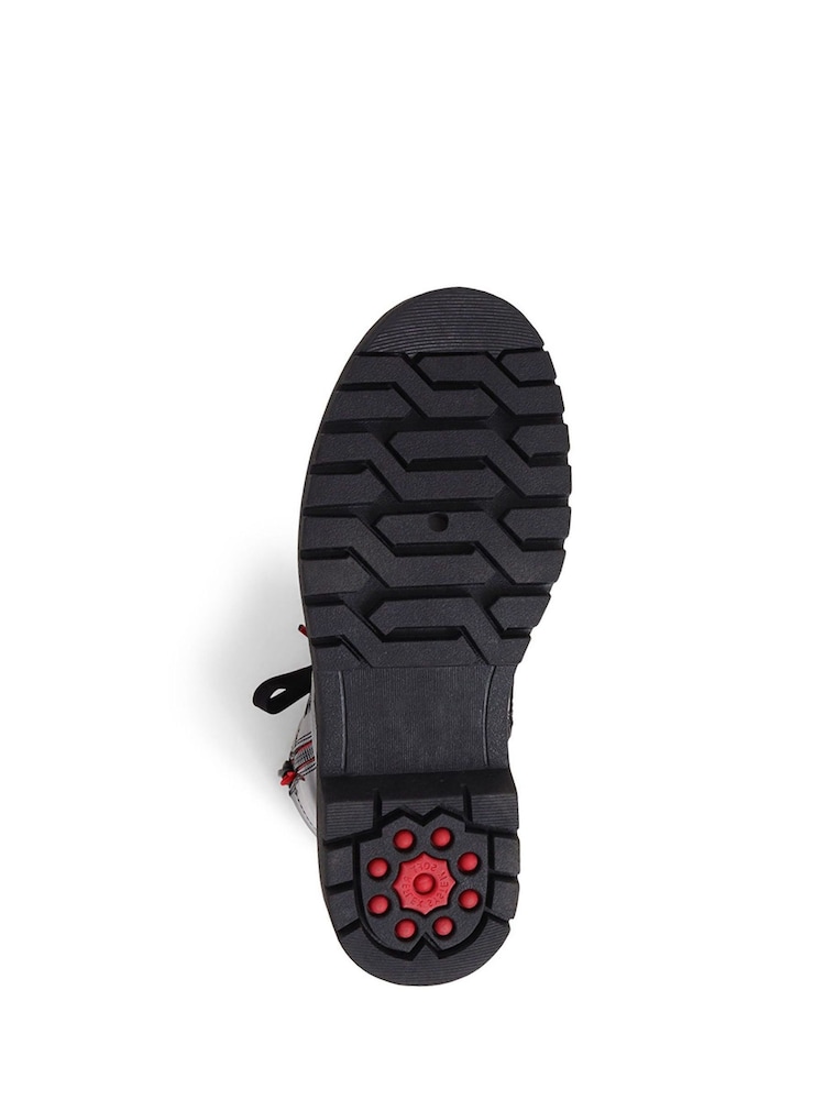 Pavers Duel Fastening Black Ankle Boots - Image 5 of 5