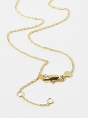 Oliver Bonas Green Dorothy Tourmaline Pendant Necklace - Image 3 of 4