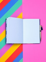 Tache A5 Gepolstertes Notizbuch und 3 Packung Positivitätsstifte - Bild 5 von 5