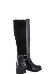 Riva Aubrey Knee High Black Boots - Image 2 of 4