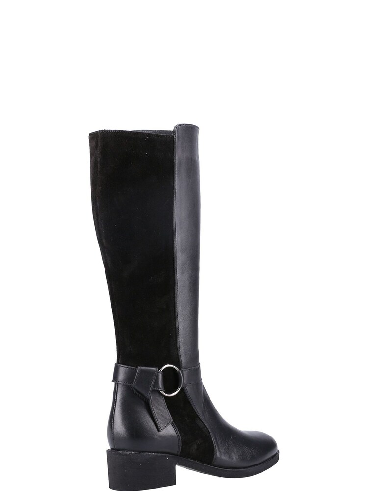 Riva Aubrey Knee High Black Boots - Image 2 of 4