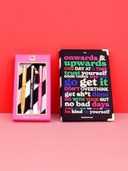 Tache Positivity Sticky Notebook & 3 Pack of Positivity Pens - Image 2 of 3