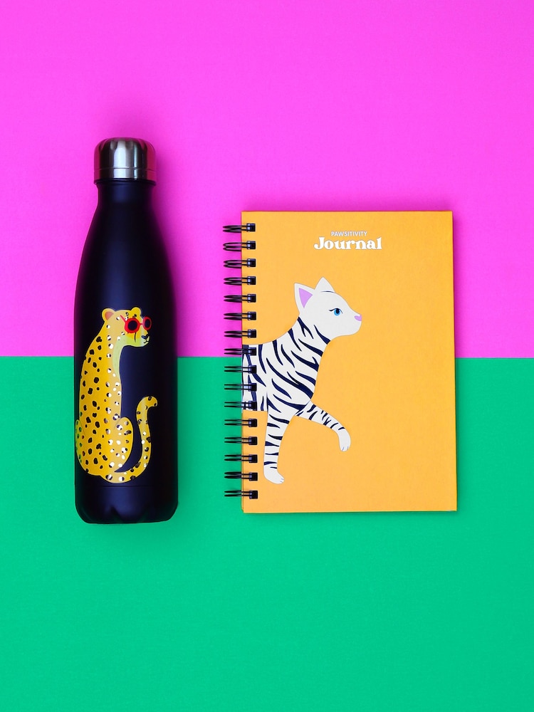 Tache Water Bottle & A5 Notebook - Image 1 of 4