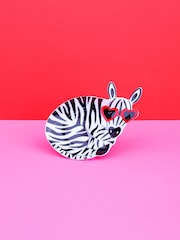 Tache Trinket Dish & Small Zebra Makeup Bag - Image 1 of 1