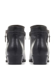 Pavers bottines noires absorbant les chocs - Image 5 de 6