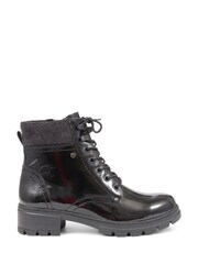 Pavers Black Shock Absorbing Ankle Boots - Image 1 of 3