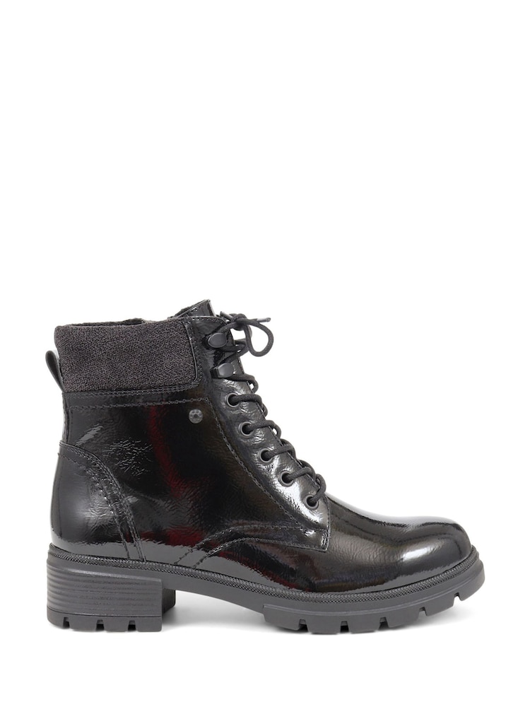 Pavers Black Shock Absorbing Ankle Boots - Image 1 of 3