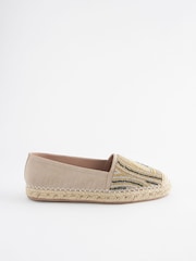 Metallic Forever Comfort® Beaded Espadrilles - Image 6 of 9