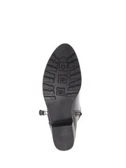 Pavers Black Chunky Ankle Boots - Image 5 of 5