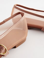Nude Forever Comfort® Mesh Mary Jane Shoes - Image 4 of 9