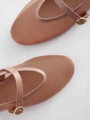 Nude Forever Comfort® Mesh Mary Jane Shoes - Image 5 of 9